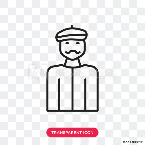 500x500 Bohemian Vector Icon Isolated On Transparent Background, Bohemian