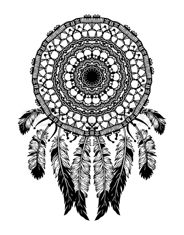 626x800 Hand Drawn Bohemian Vector Stock Vector Colourbox