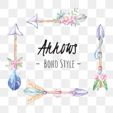 360x360 Boho Arrow Png, Vector, And Clipart With Transparent