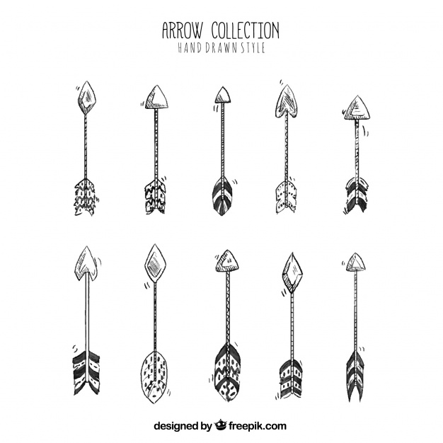 626x626 Collection Of Boho Arrows Vector Free Download
