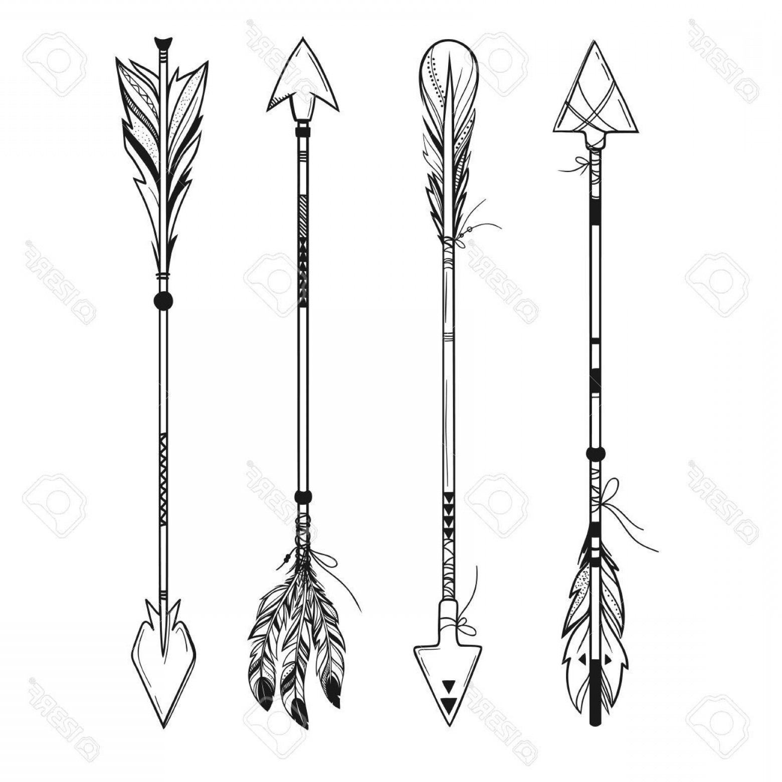 1560x1560 Bohemian Arrow Vector Cqrecords