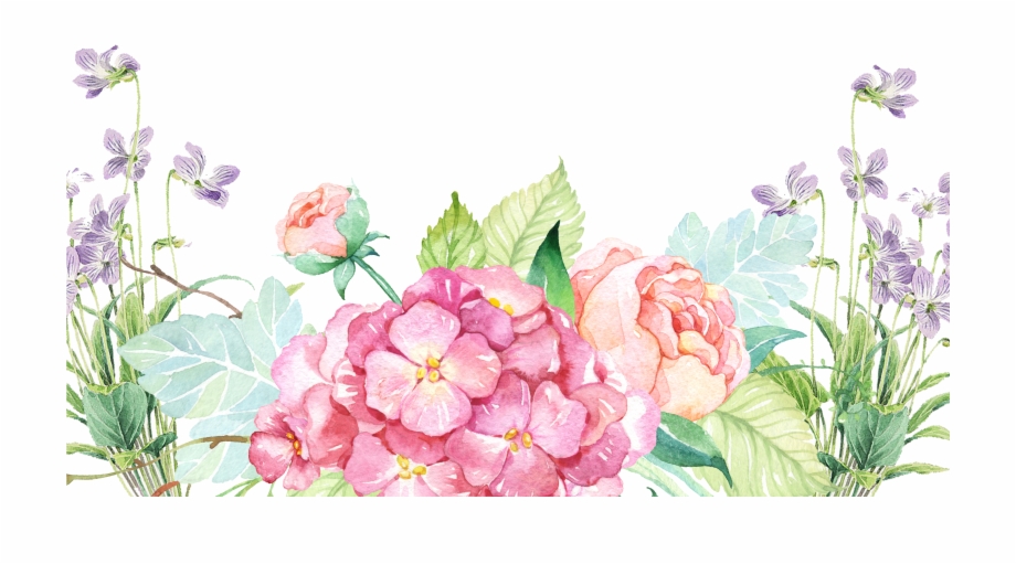 920x511 Free Watercolor Boho Skulls And Flowers