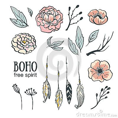 400x400 Boho Stock Illustrations Boho Stock Illustrations, Vectors