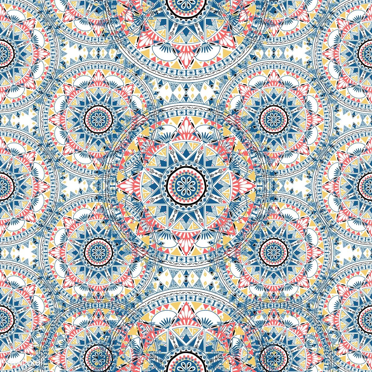 Boho Pattern Vector at Collection of Boho Pattern