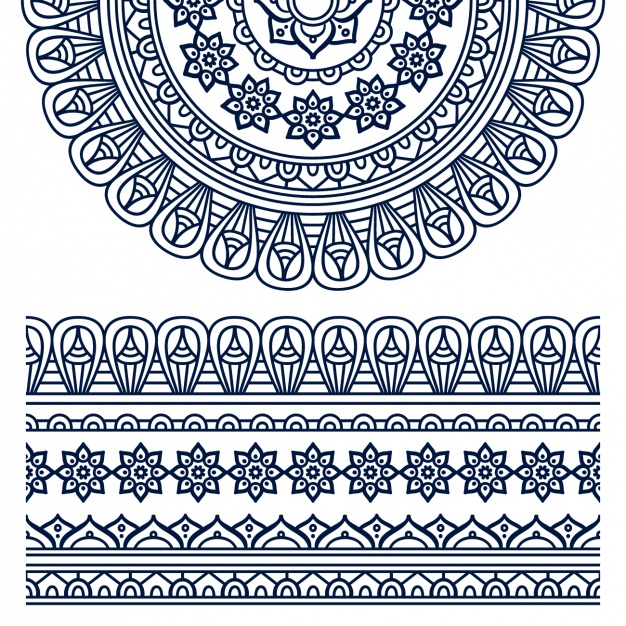 626x626 Boho Style Ornament Design Vector Free Download