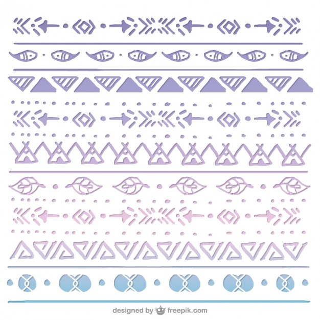 626x626 Boho Style Pattern Design Vector Free Download