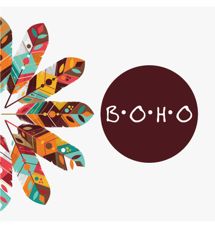 426x451 Boho Style Background Vector Illustration Free Download