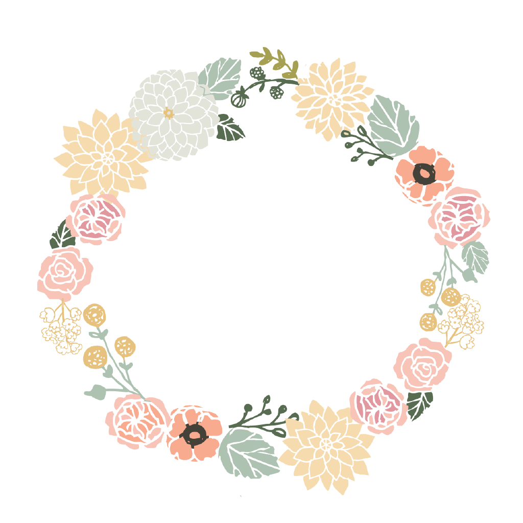Boho Wreath Vector