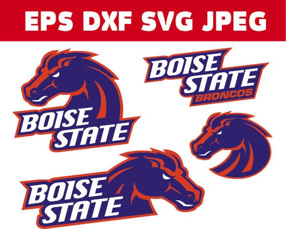 570x457 Boise State Broncos Logo Dxf Etsy
