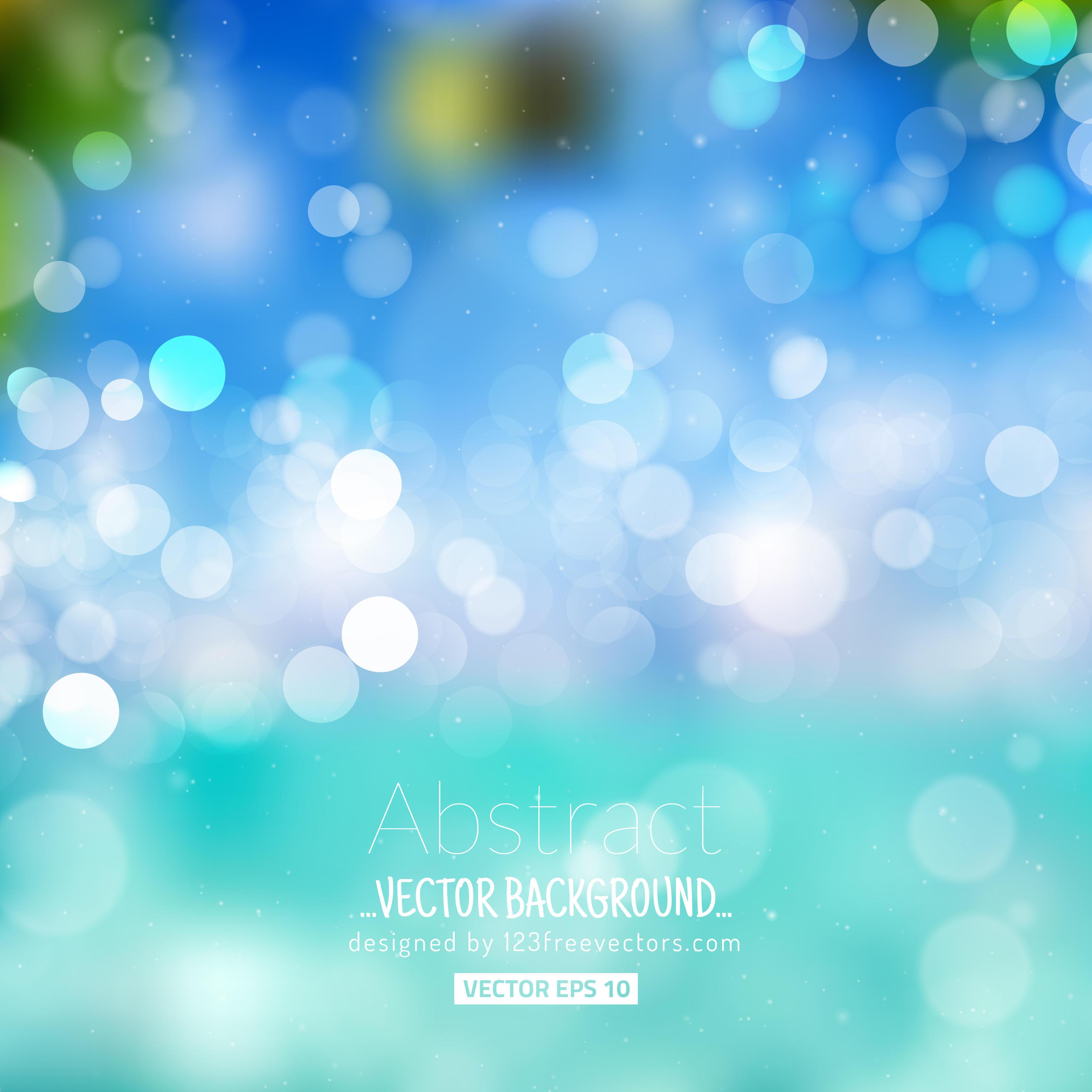 3333x3333 Blue Free Bokeh Vector