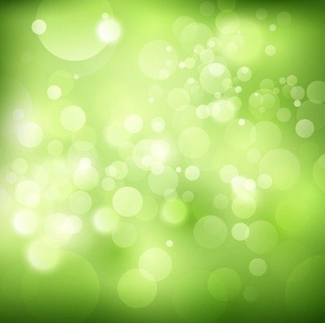 456x454 Free Green Bokeh Vector Illustration Backgrounds Clipart