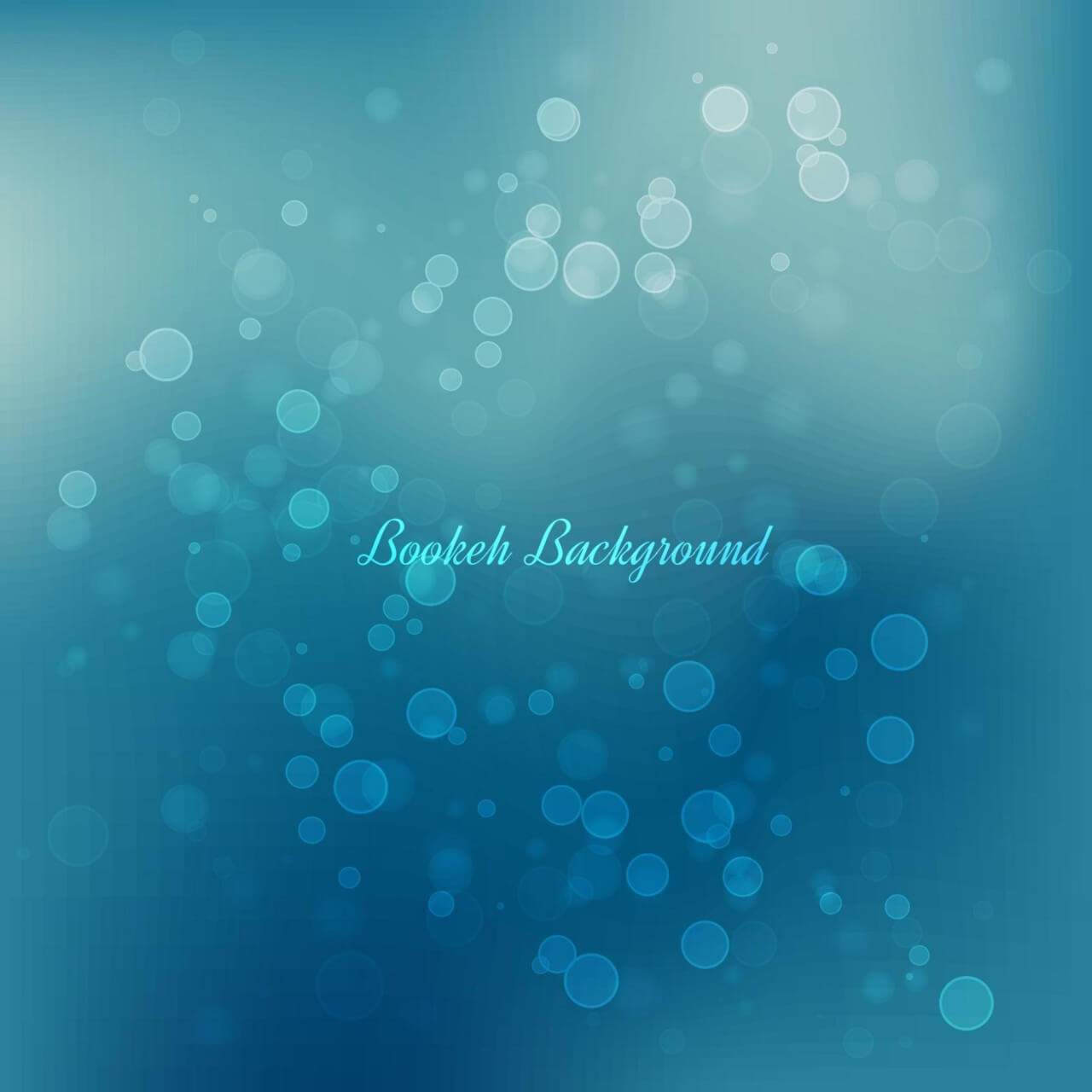 1280x1280 Free Vector Bokeh Vector Background