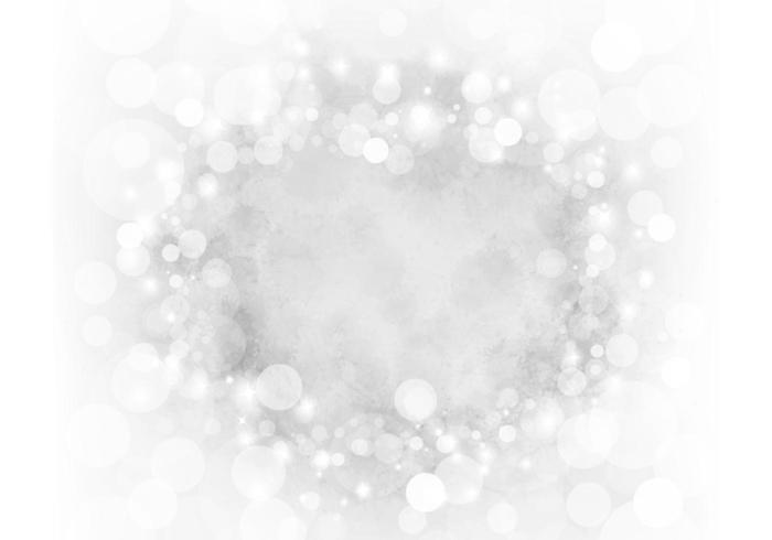 700x490 Silver Sparkly Bokeh Vector Background