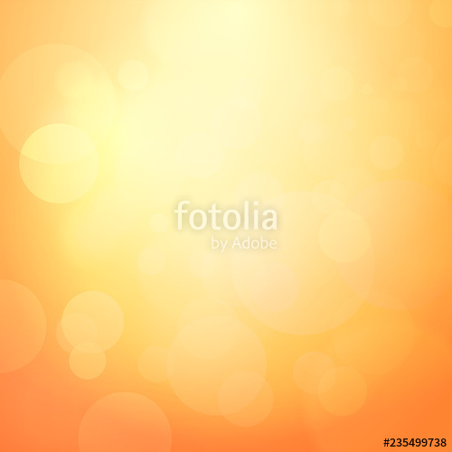 500x500 Abstract Orange Background With Light Bokeh