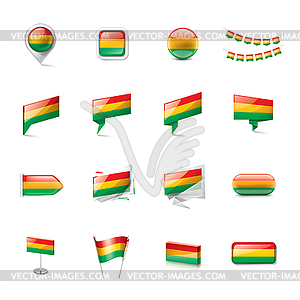 300x300 Bolivia Flag