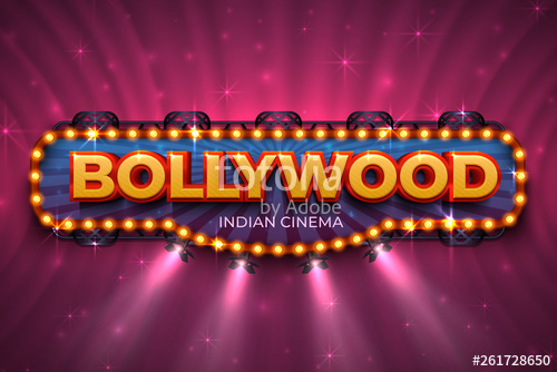 500x334 Bollywood Background Indian Cinema Poster With Text And Spot