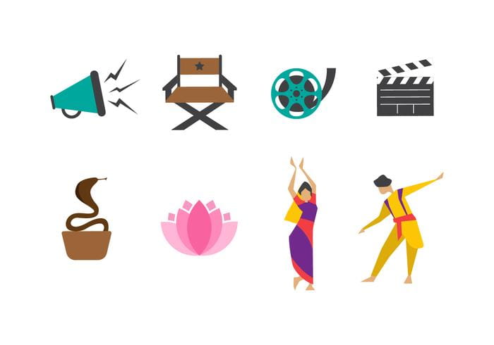 700x490 Free Indian Dance Silhouette Vector Free Graphics