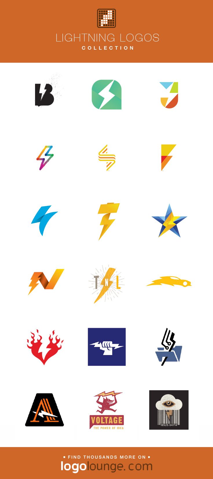 735x1650 Logo Collections Lightning Vector Logo Design Lightning, Spark