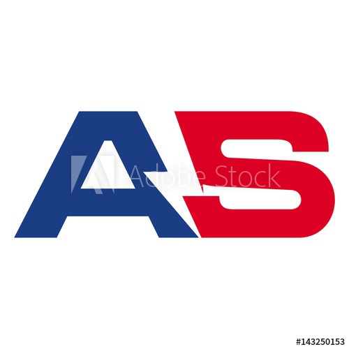 500x500 Letter Logo Vector Bolt Logo Vector Thunder Icon Letter A And S