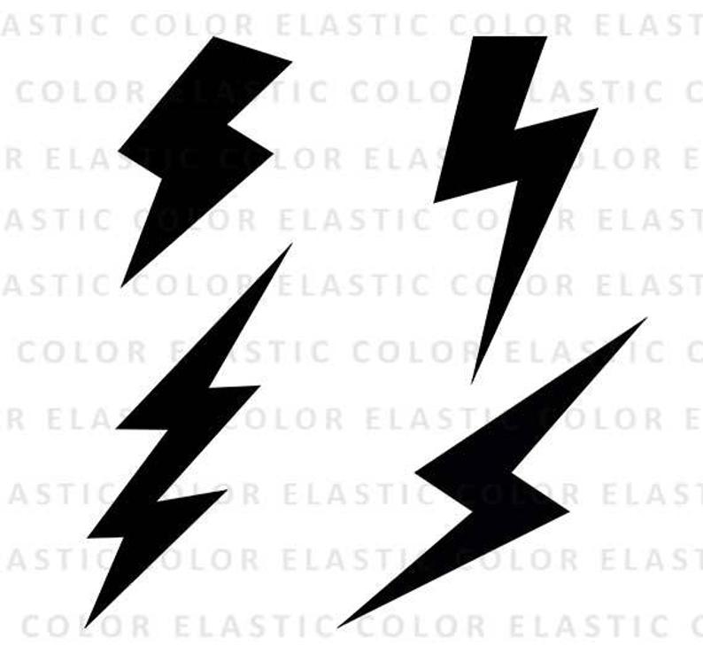 794x738 Lightning Bolt Flash Clipart Energy Symbol Vector Etsy