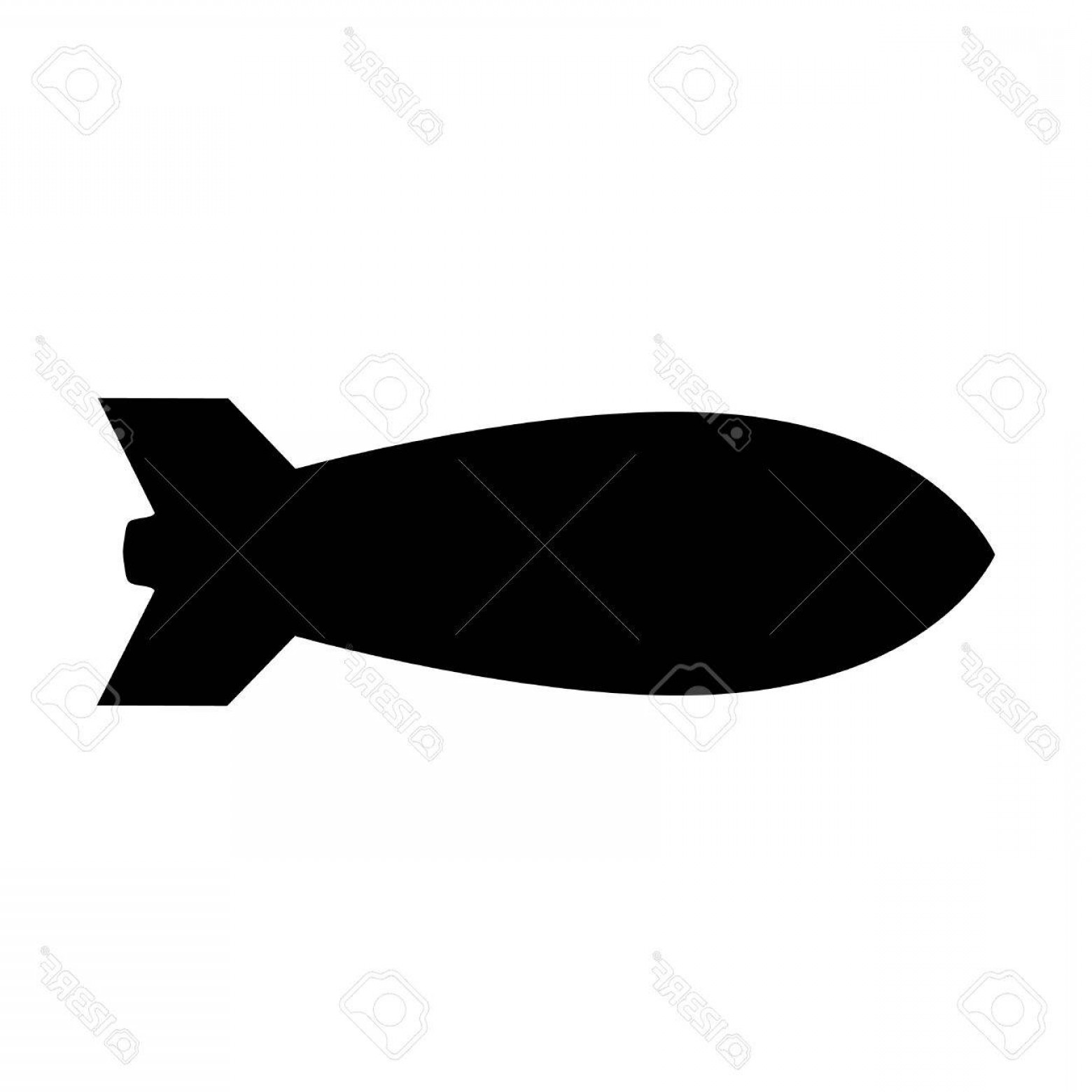 Photostock Vector A Black Silhouette Of A Bomb Catchsplace 1560x1560 Photostock Vector A Black Silhouette Of A Bomb Catchsplace