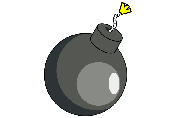 600x400 Bomb Vector Clip Art Download Free Vector Art Free Vectors