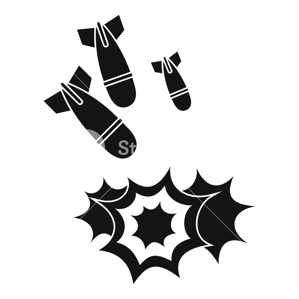 1000x1000 Bomb Icon Simple Illustration Of Bomb Vector Icon For Web Royalty