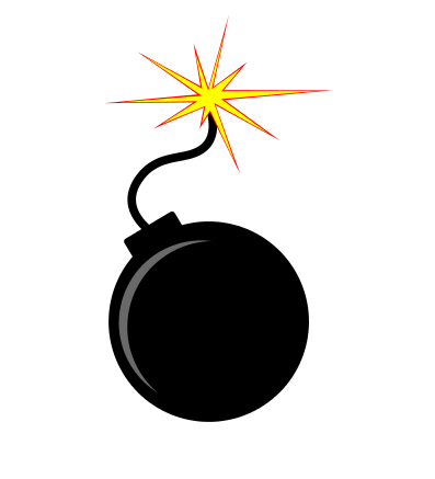 397x437 Bomb Vector Png Png Image