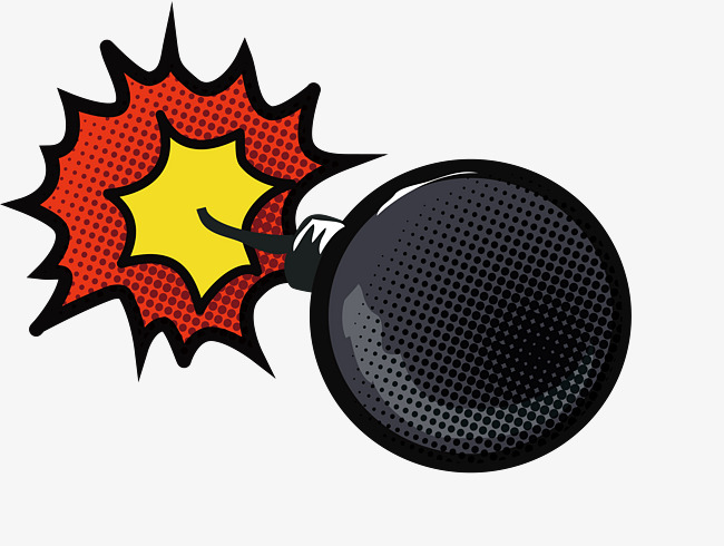 650x490 Lighted Bomb, Vector Png, Bomb, Black Bo