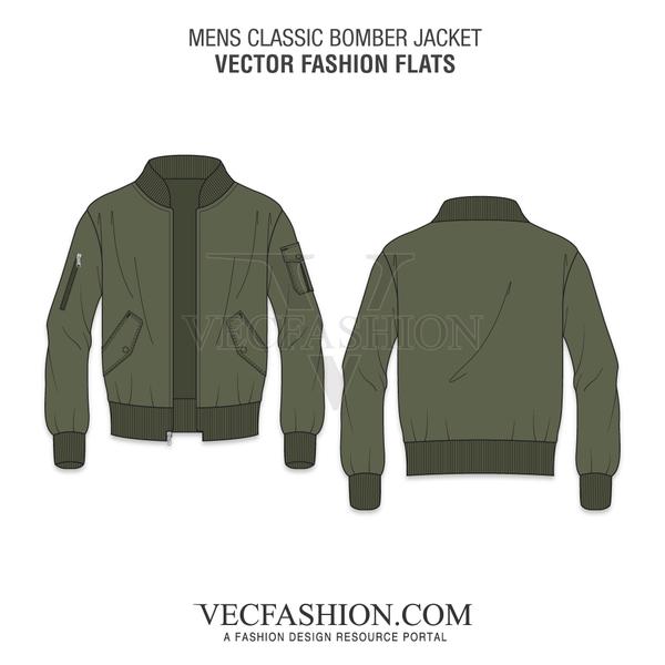 Men Classic Bomber Jacket 600x600 Men Classic Bomber Jacket