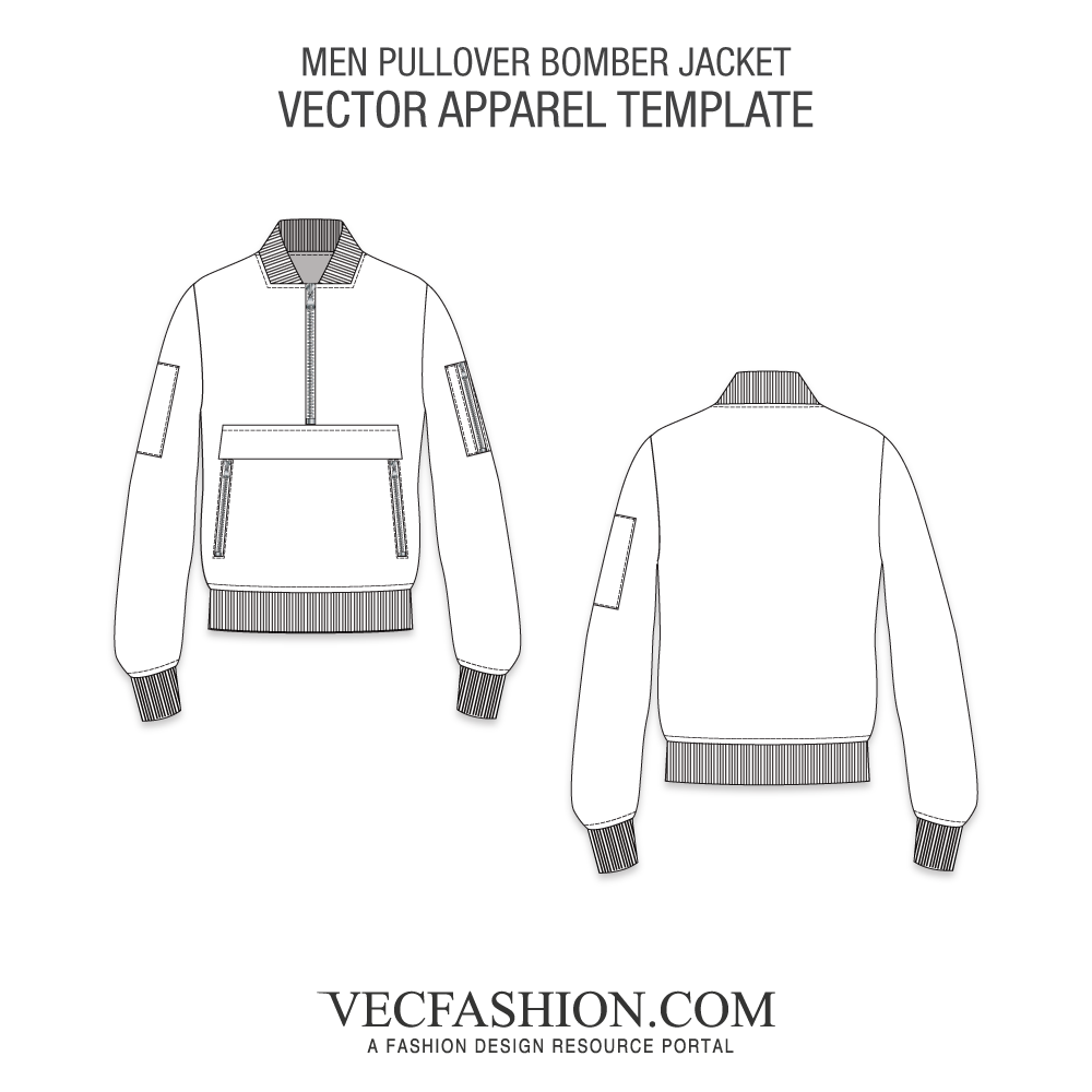 Men Pullover Bomber Jacket 1000x1000 Men Pullover Bomber Jacket