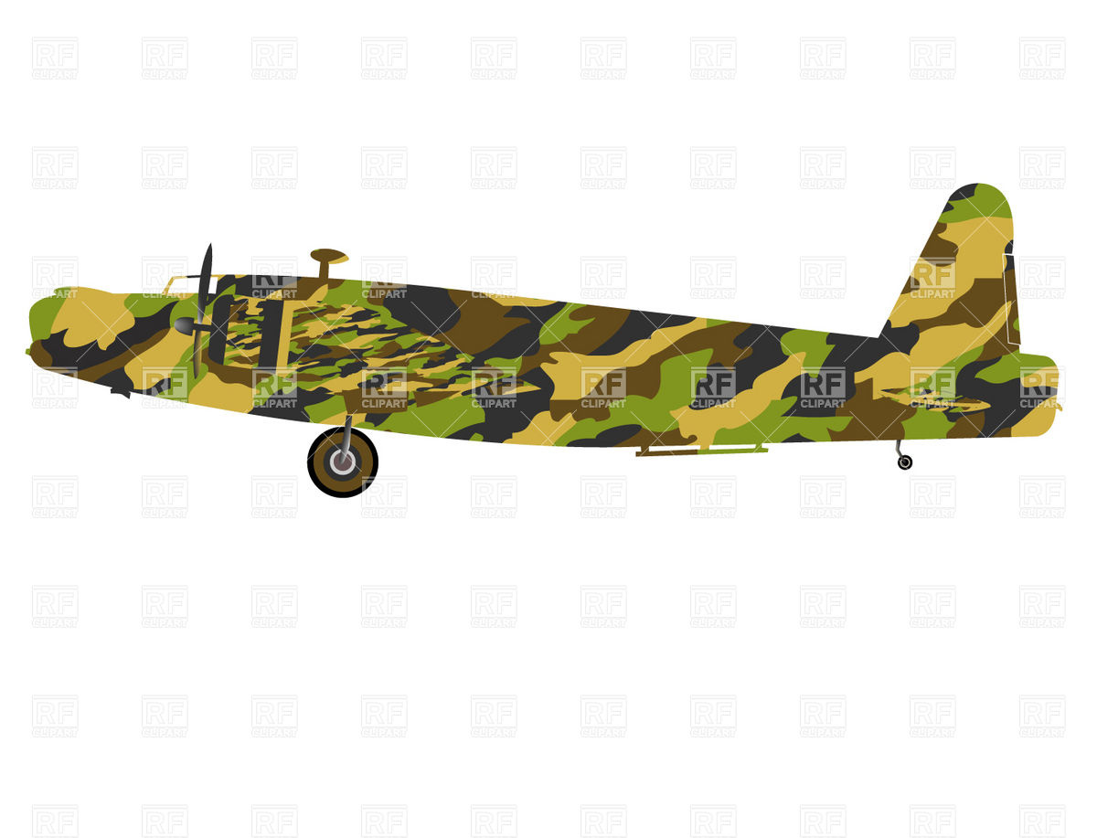 1200x917 Old Military Aircraft, Bomber Vector Image Of Transportation