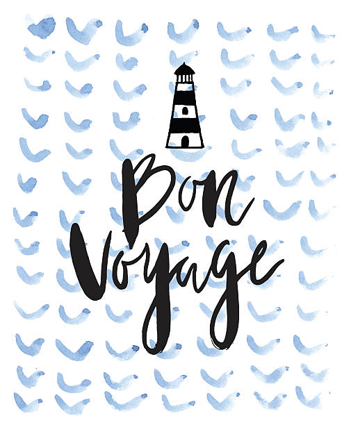 Vector Summer Background 'bon Voyage' Vector Art Illustration 505x612 Vector Summer Background 'bon Voyage' Vector Art Illustration