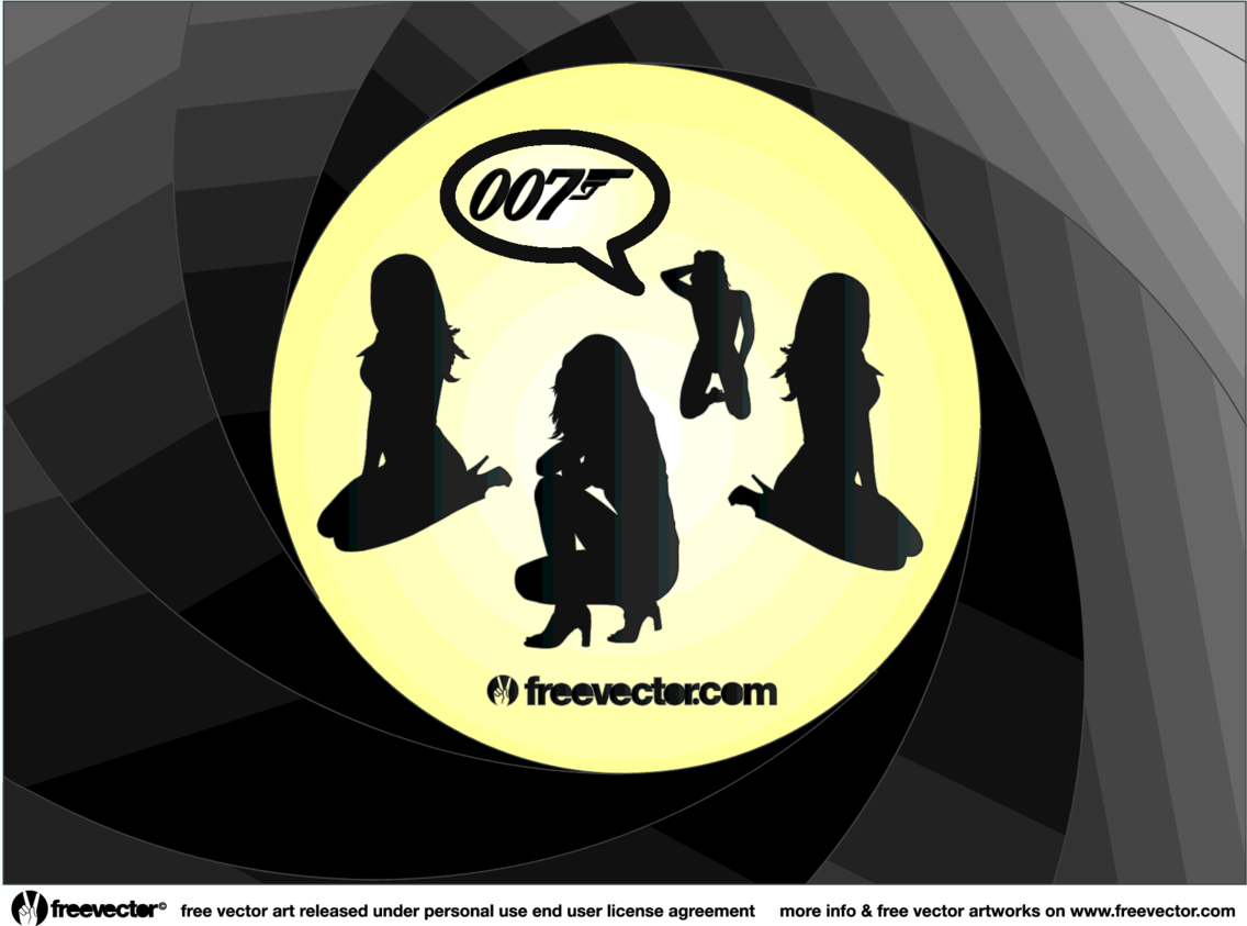 1136x843 Bond Girls Freevectors