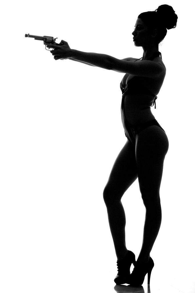683x1024 Collection Of 'bond Girls Silhouette' Download More Than