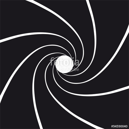 500x500 James Bond Gun Barrel