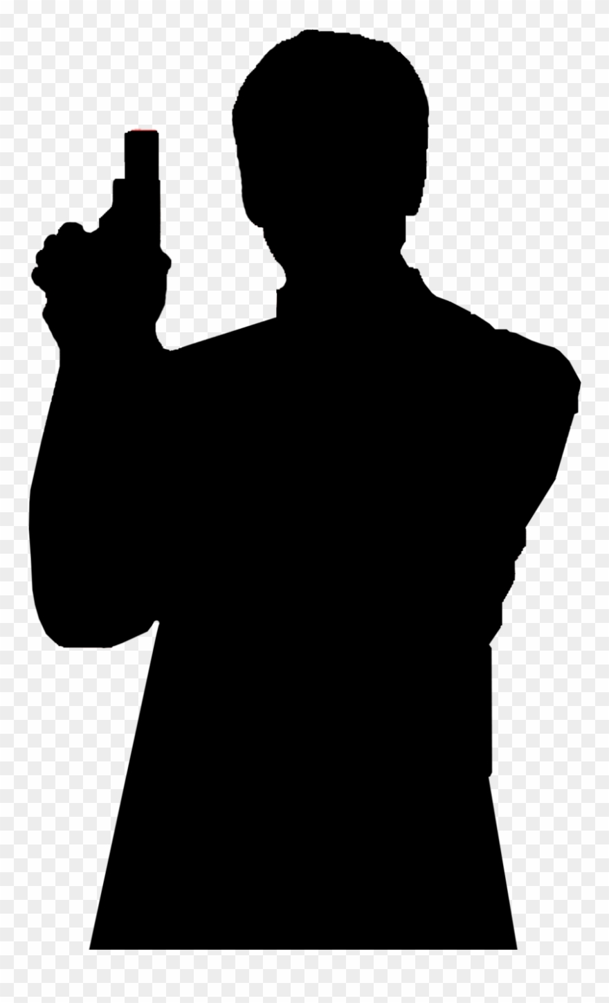 880x1449 James Bond Outline