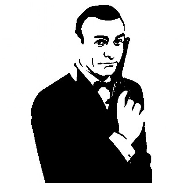 626x626 Armed James Bond Image Vector Free Download