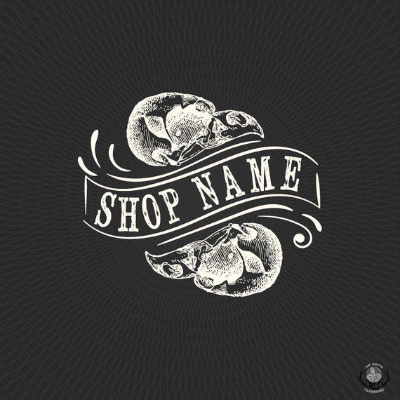 Ooak Bird Skull Logo, Predesigned Skull Logo, Animal Skull Logo 570x570 Ooak Bird Skull Logo, Predesigned Skull Logo, Animal Skull Logo