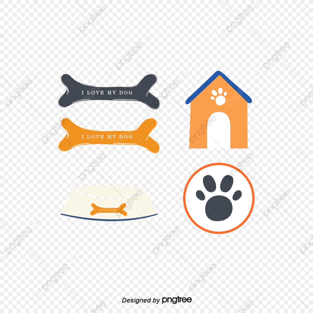 1200x1200 Cartoon Dog And Bone Material, Cartoon Vector, Dog Vector, Bone