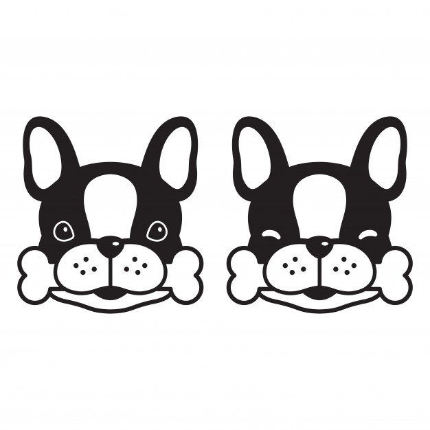 Dog Vector French Bulldog Bone Food Cartoon Vector Premium Download 626x626 Dog Vector French Bulldog Bone Food Cartoon Vector Premium Download