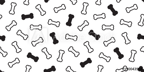 Dog Bone Seamless Dog Vector Pattern Isolated Wallpaper Background 500x250 Dog Bone Seamless Dog Vector Pattern Isolated Wallpaper Background