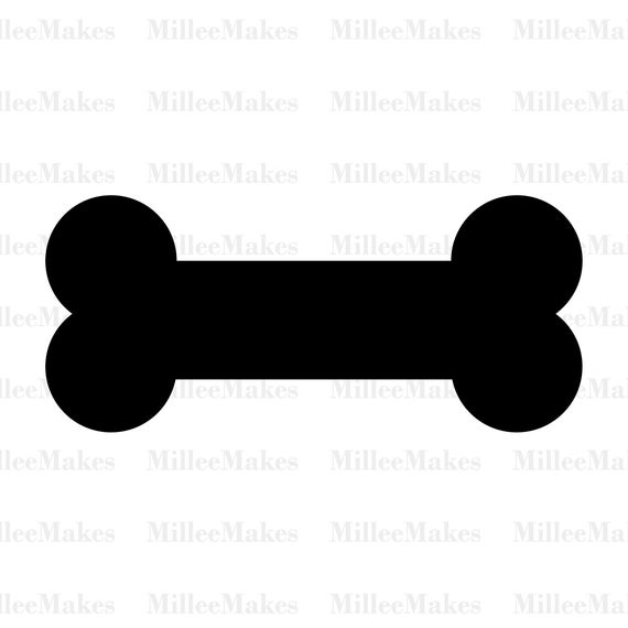570x570 Dog Bone Vector Dog Bone Dog Clipart For Cricut Etsy