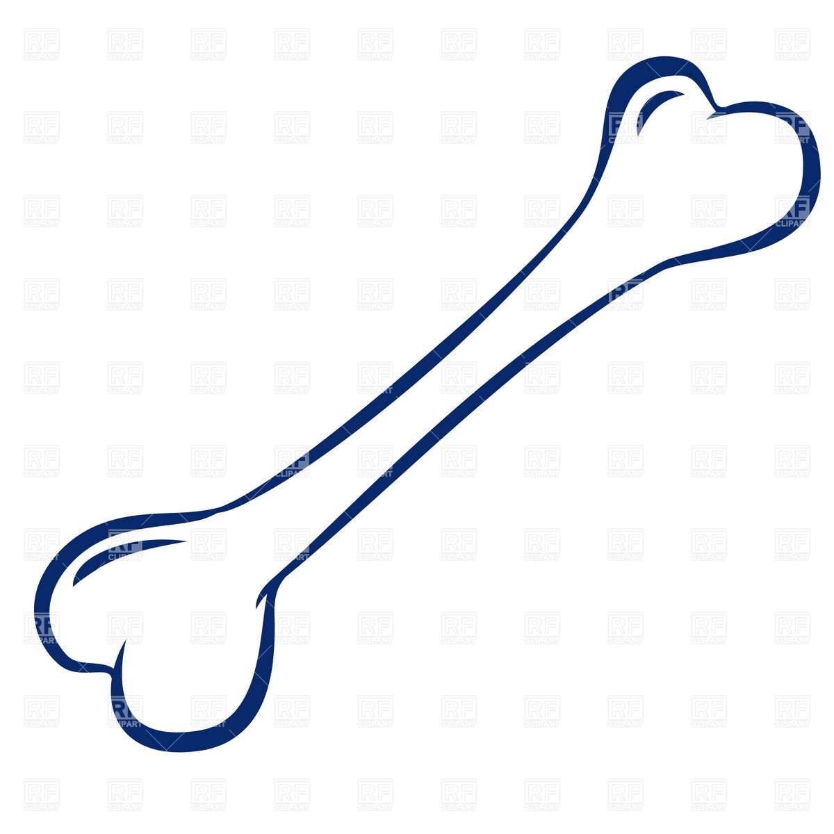 Simple Painted Bone Vector Image Of Silhouettes, Outlines Dvarg 1200x1200 Simple Painted Bone Vector Image Of Silhouettes, Outlines Dvarg