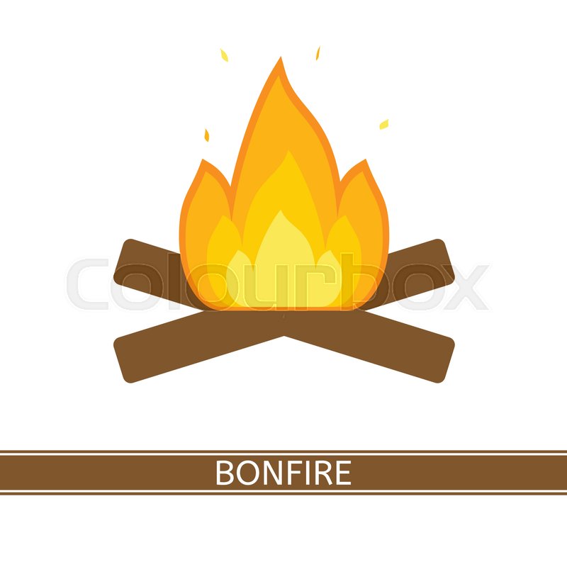 Camping Bonfire Vector Illustration Stock Vector Colourbox 800x800 Camping Bonfire Vector Illustration Stock Vector Colourbox