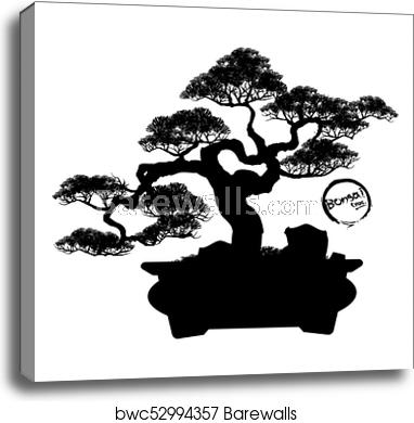 382x390 Bonsai Tree, Canvas Print Barewalls Posters Prints