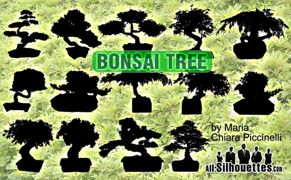 600x371 Vector Bonsai Tree Free Vector In Adobe Illustrator