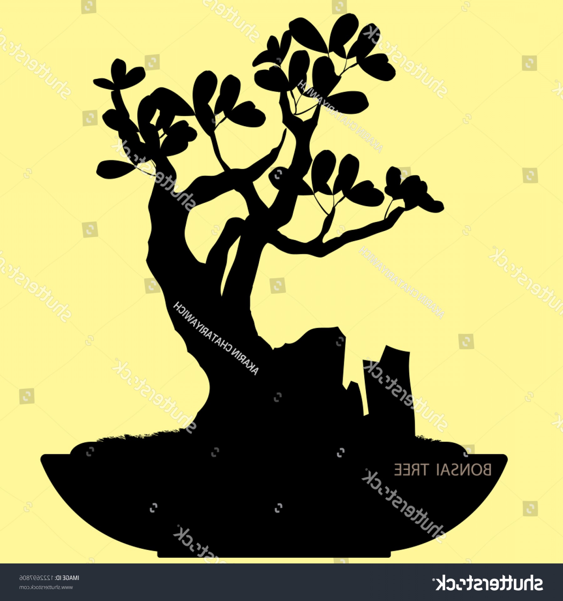 1800x1920 Bonsai Tree Vector Illustration Isolated On Soidergi