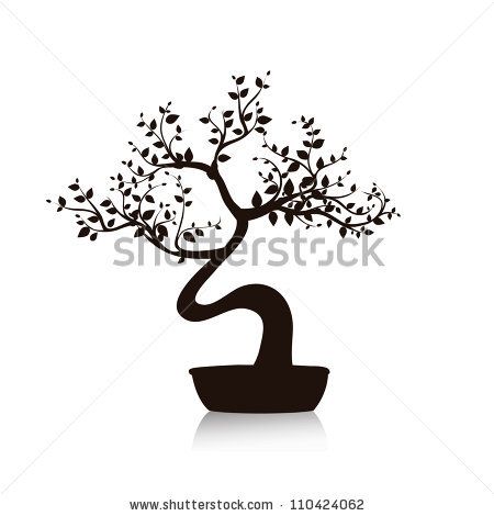 450x470 Free Bonsai Tree Vector Illustration Bonsai Bons Japanese