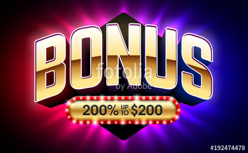Welcome Bonus Casino Banner, First Deposit Bonus, Vector 500x308 Welcome Bonus Casino Banner, First Deposit Bonus, Vector